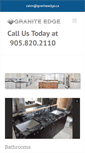 Mobile Screenshot of graniteedge.ca